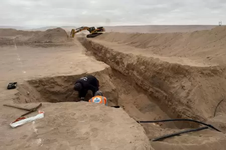 GORE de Tacna orden realizar zanjas en zona fronteriza con Chile.