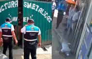 Huaral: fiscalizador municipal empuja a adulto mayor y desata indignaci�n