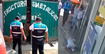 El fiscalizador fue separado por la municipalidad.