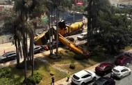 Accidente en Surco: Municipalidad cierra avenida donde grúa aplastó vehículos e impone multa de S/20 mil