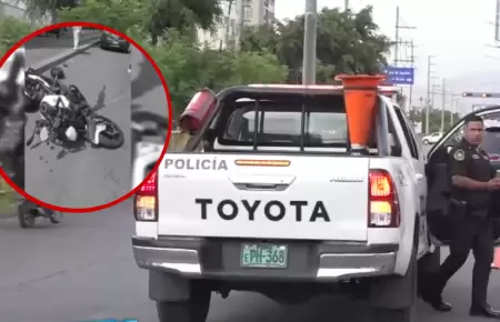 Escolta de ministro de Defensa fallece en accidente de tr�nsito