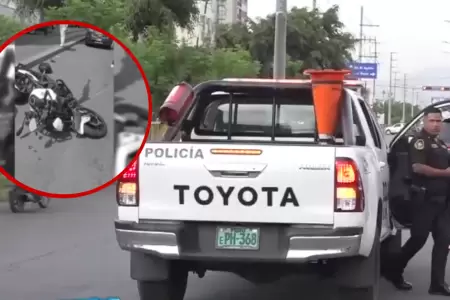 Escolta de ministro de Defensa fallece en accidente de tr�nsito