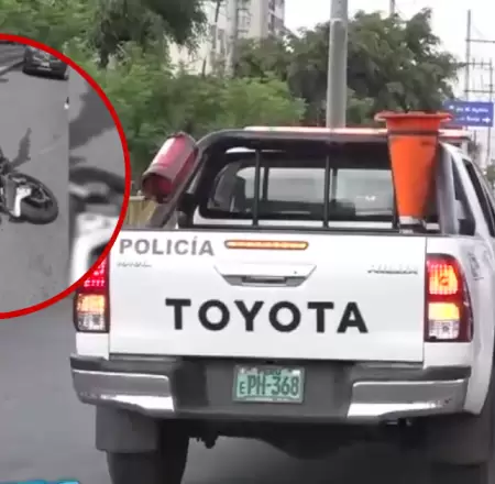 Escolta de ministro de Defensa fallece en accidente de tr�nsito