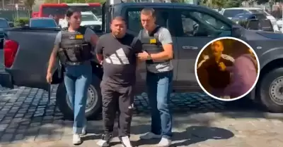 Operativo policial en Chile donde fue detenido el presunto integrante del Tren d