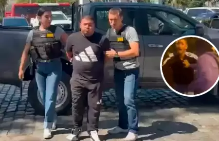 Operativo policial en Chile donde fue detenido el presunto integrante del Tren d