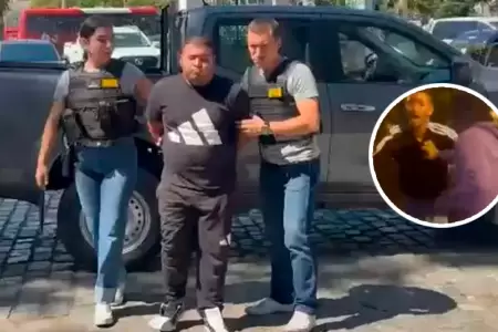 Operativo policial en Chile donde fue detenido el presunto integrante del Tren d