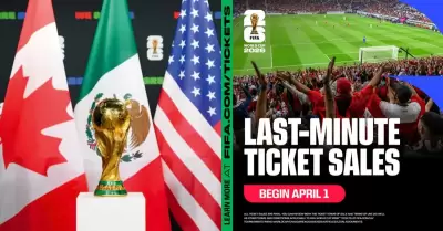 FIFA pondr� a la venta las �ltimas entradas del Mundial 2026 el 1 de abril