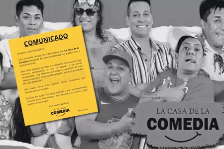 La Casa de la Comedia anunci� el fin de sus actividades tras ser v�ctimas de ext