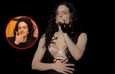 Rosal�a abandon� su concierto en Mil�n entre l�grimas y disculpas