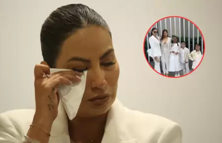 Pamela L�pez llora al asegurar que podr�a quedarse sin dinero para sus hijos