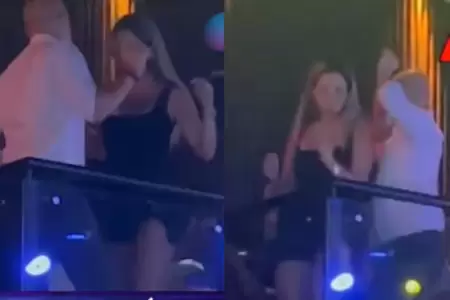 Carlos Alc�ntara vuelve a ser captado con jovencita en discoteca