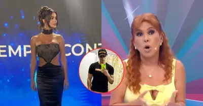 Laura Spoya parcha a su amigo por pol�mica foto y Magaly la apoya