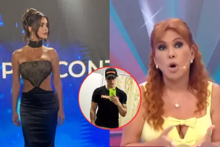 Laura Spoya parcha a su amigo por pol�mica foto y Magaly la apoya