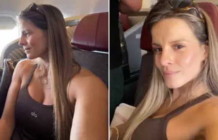 Alejandra Baigorria viaja fuera del pa�s