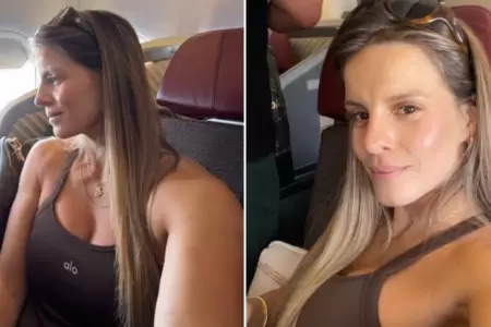 Alejandra Baigorria viaja fuera del pa�s