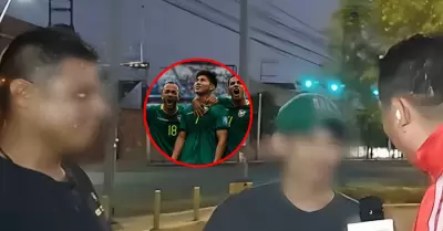 Reportero boliviano entrevist� a reci�n salidos de prisi�n