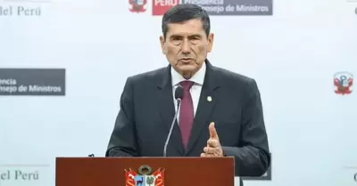 Premier Arroyo sobre pedido del voto de confianza