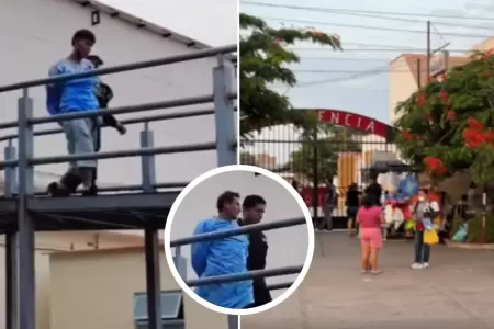 Sujeto intent� asesinar a paciente en Hospital de Trujillo