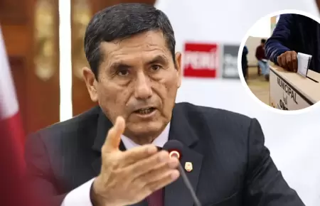 Premier Arroyo sobre resguardo durante elecciones 2026