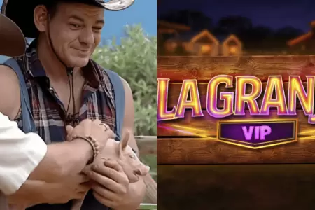 Mark Vito afirm� que un cerdito le grita igual que su �ltima ex