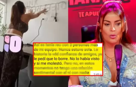 Laura Spoya niega relaci�n con Sebasti�n G�lvez