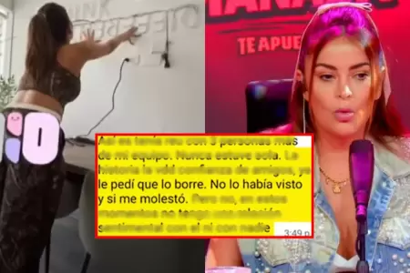 Laura Spoya niega relaci�n con Sebasti�n G�lvez