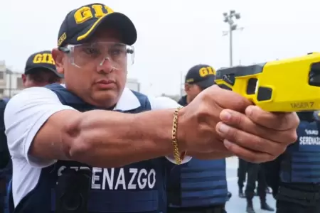 Serenazgo de Lima empezar� a hacer uso del equipo no letal desde inicio de Seman