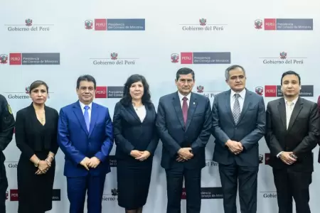 PCM encabez� reuni�n por Plan Nacional de Seguridad