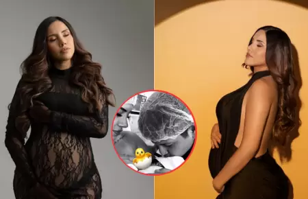 Darinka Ram�rez dio a luz a su segunda beb�