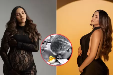 Darinka Ram�rez dio a luz a su segunda beb�