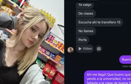 Joven transfiere dinero por error y solo le devuelven una parte