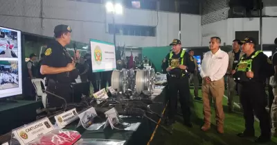 PNP desarticul� 154 bandas criminales tras operativos en �ltimas 72 horas