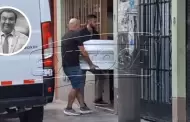 Restos de Manolo Rojas fueron trasladados a funeraria en SJL: PNP culmin� diligencias de ley