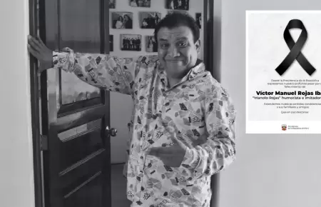 Presidencia lamenta fallecimiento de Manolo Rojas