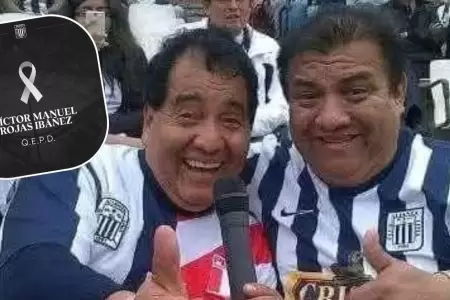 Alianza Lima lamenta la muerte de Manolo Rojas