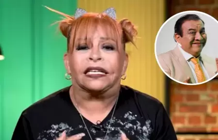 Zelma G�lvez llora al recordar a Manolo Rojas