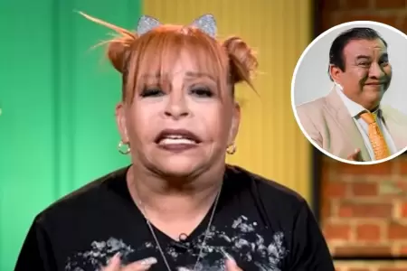 Zelma G�lvez llora al recordar a Manolo Rojas