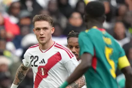 La Selecci�n Peruana perdi� 2-0 ante Senegal en Par�s.