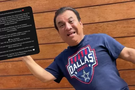 Familia de Manolo Rojas env�a emotivo mensaje tras su muerte