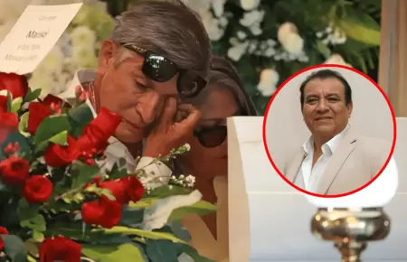 Fernando Armas muy afectado por el fallecimiento de su amigo Manolo Rojas