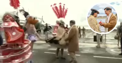 Presidente Balc�zar es invitado a bailar Morenada en Puno