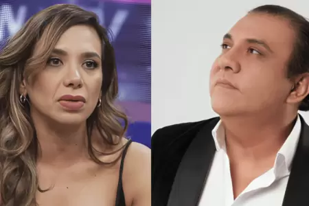 M�nica Cabrejos conmovida por fallecimiento de su amigo Manolo Rojas