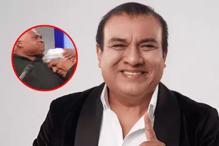 Manolo Rojas y la vez que el "Zambo Cavero" se molest� por imitarlo