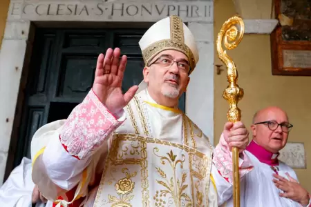 Cardenal Pierbattista Pizzaballa fue impedido de celebrar la misa por Domingo de