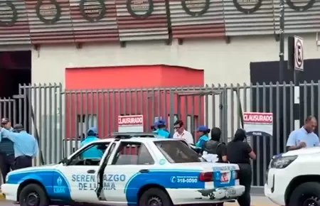 MML clausur� temporalmente el Estadio Nacional de Lima.
