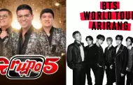 �Grupo 5 y BTS en un mismo escenario? La inesperada publicaci�n de Christian Yaip�n que encendi� las redes