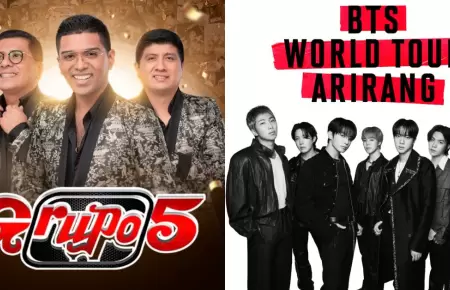 �Grupo 5 y BTS en el mismo escenario?