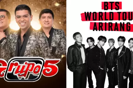 �Grupo 5 y BTS en el mismo escenario?