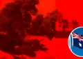 Australia: Cicl�n Narelle ti�e el cielo de rojo intenso y causa temor en la poblaci�n