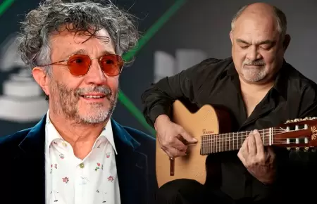 El cantante argentino expres� su gran aprecio al m�sico peruano, consider�ndolo